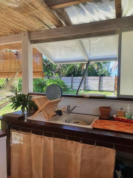 Breeze Ocean Bungalow Moorea Exterior foto